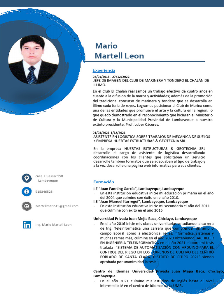 CV Mario - Compressed | PDF