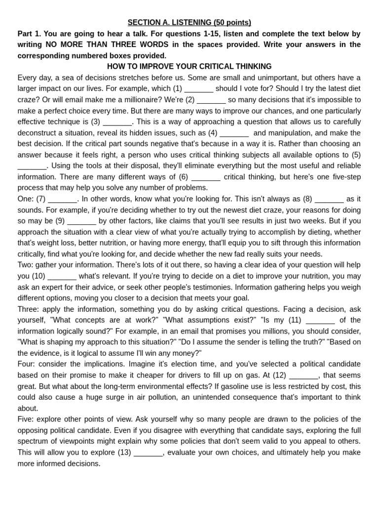Section A | PDF