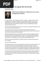 as mulheres da igreja são incríveis