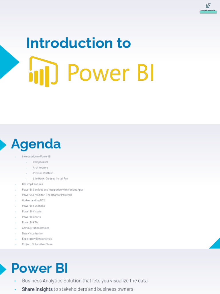 End+to+End+-+Power+BI | PDF