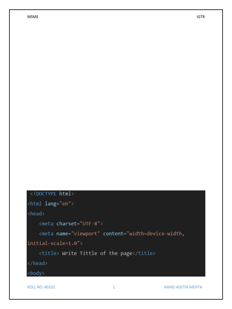 Web Development Project | PDF
