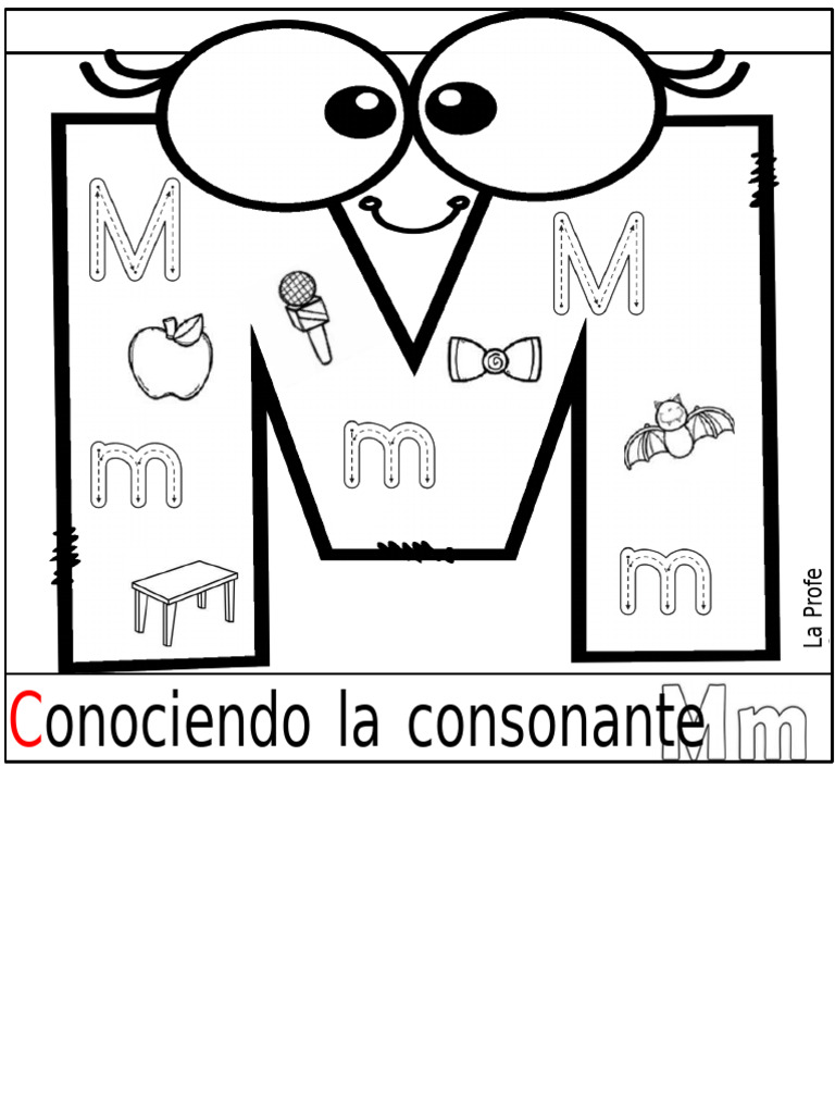 Actividades educativas con la letra M | PDF
