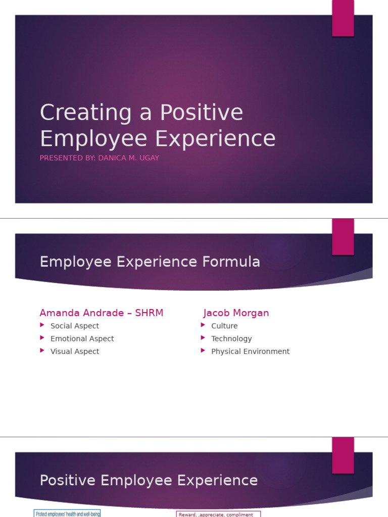 Enhancing Employee Experience Strategies | PDF | Job Satisfaction ...