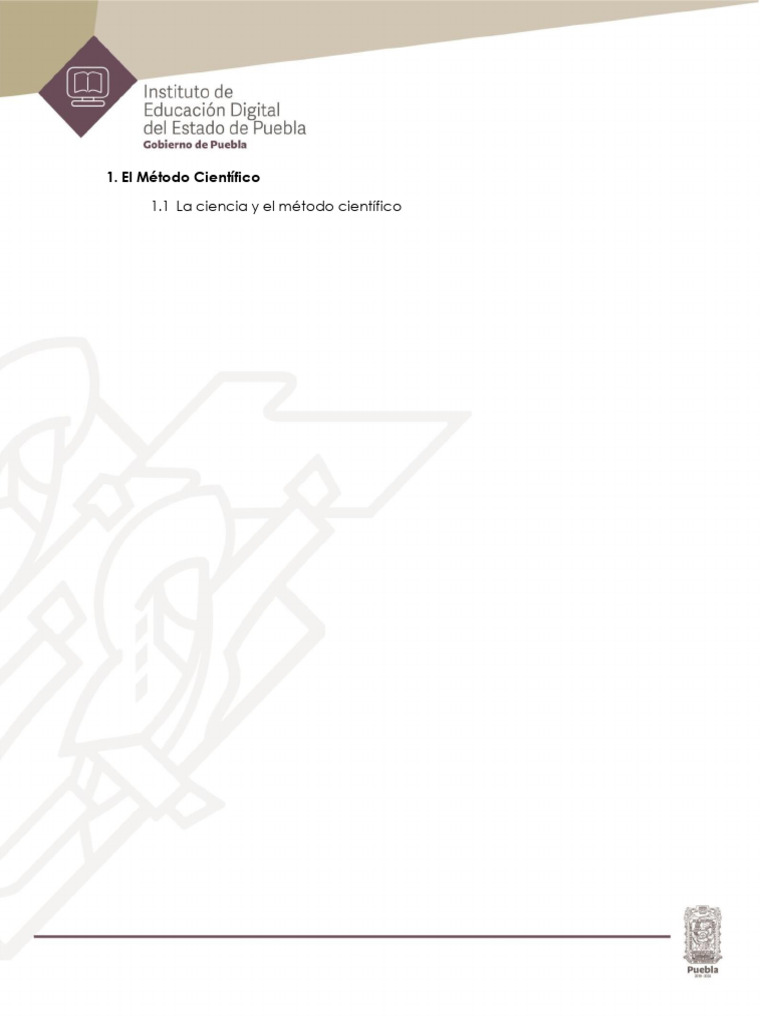 1,1 La Ciencia y El Metodo Cientifico | PDF