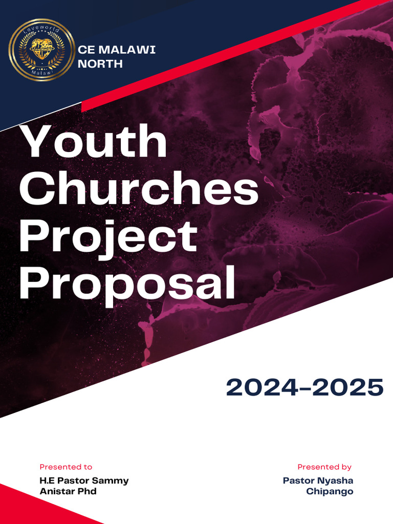 Navy and Red Modern Company Project Proposal | PDF