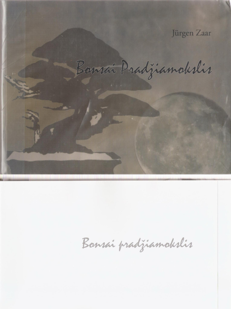 Bonsai Pradiamokslis | PDF