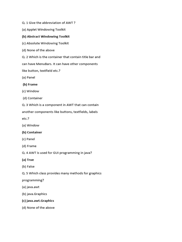 Ajp 70 MCQ | PDF | Programas | Setor de software