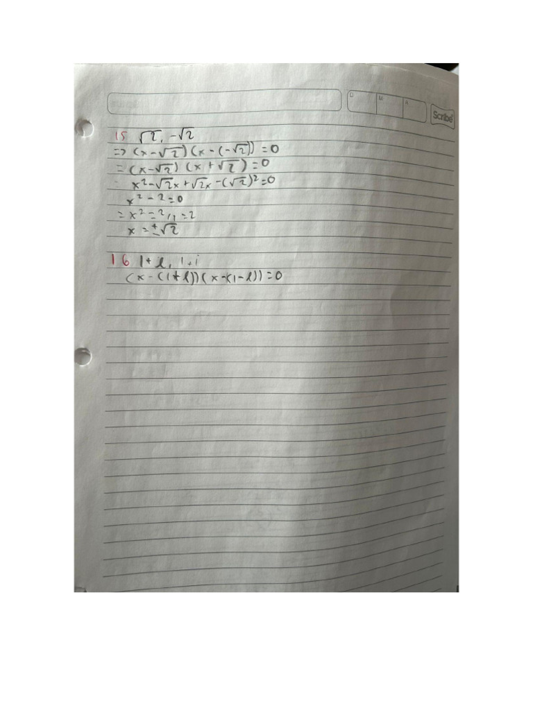 Asmr Algebra2 | PDF