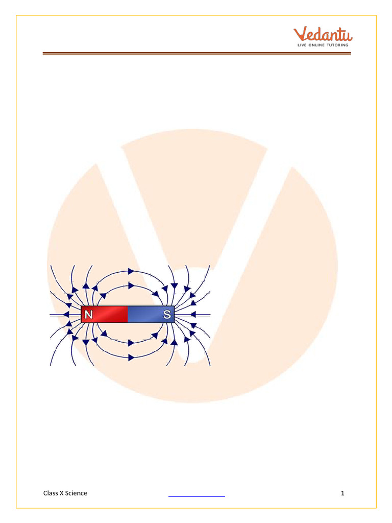 NCERT Solutions For Magnetic Effects of Electric Current Class 10 PDF | PDF