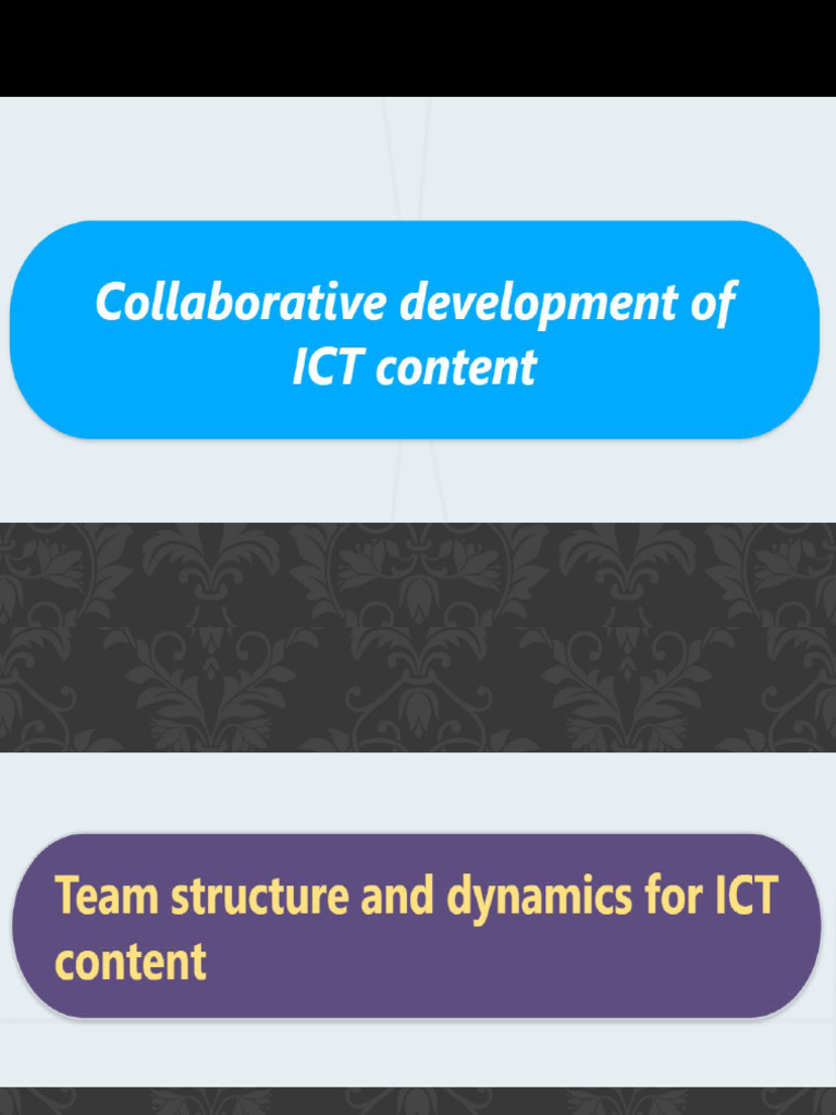 Collaborative ICT Content | PDF
