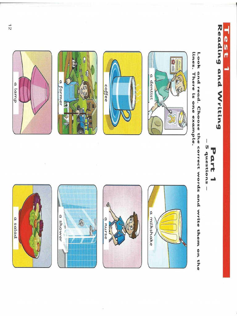 Movers 1 Reading1 1 Pdf