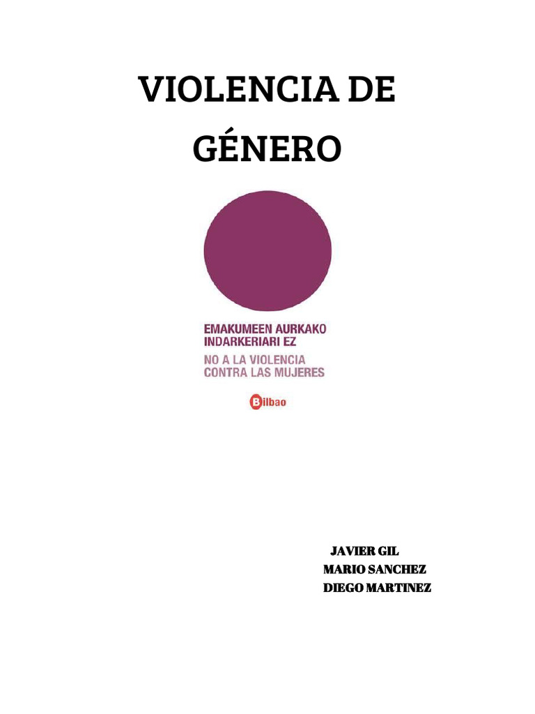 Violencia de Genero | PDF