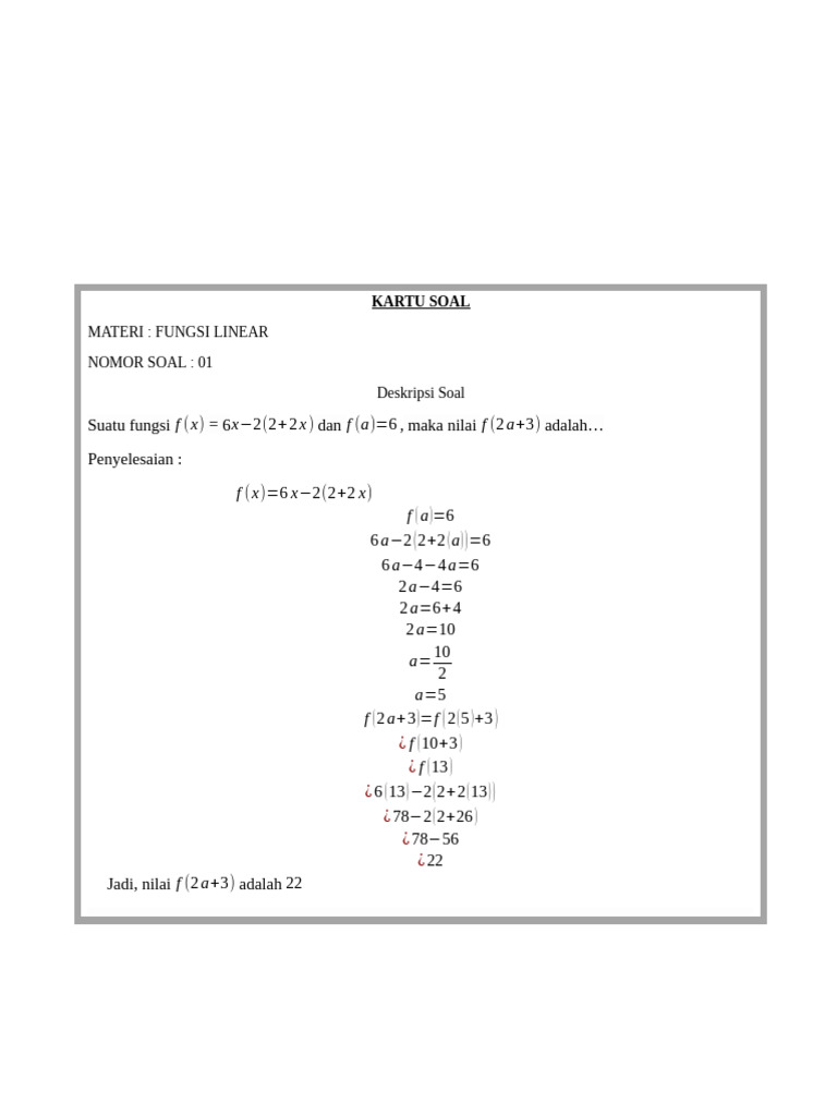 Soal 2 Highpoint GF | PDF
