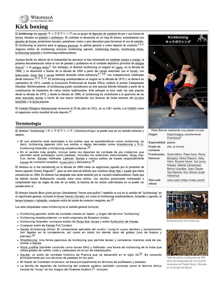 Kick Boxing | PDF