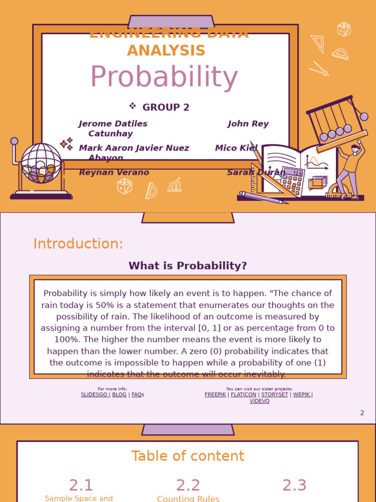 Group 2 PPT Engineering Data Analysis | PDF