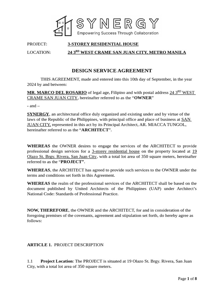 CONTRACT | PDF