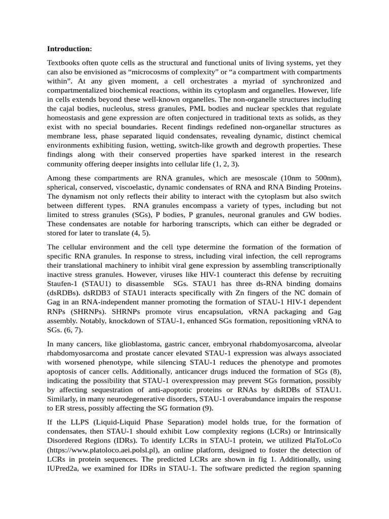 Mrna granules pdf