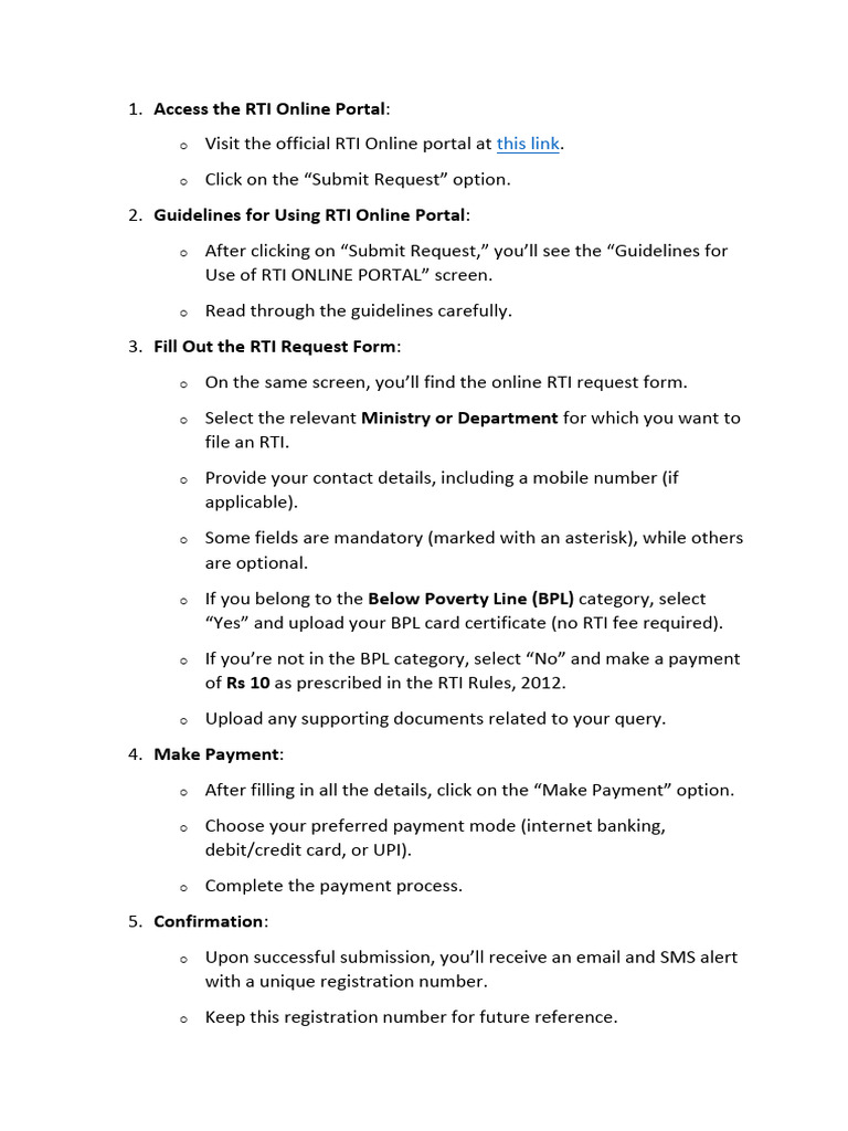Nikita Rti Filing | PDF