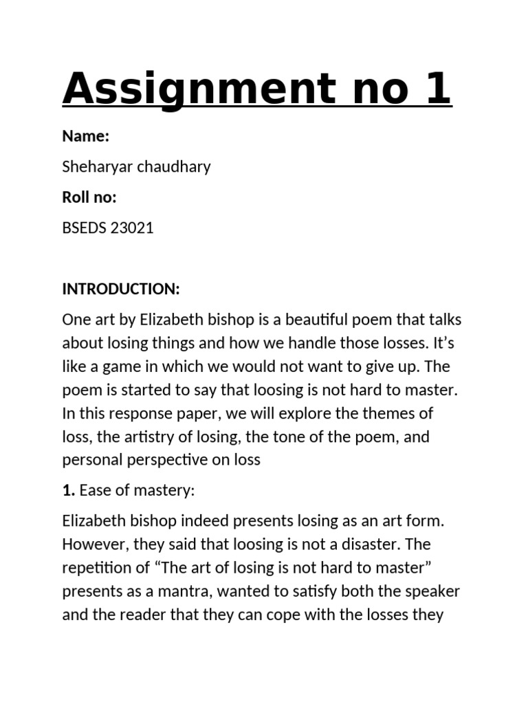 Assignment No 1 Expository Writting | PDF