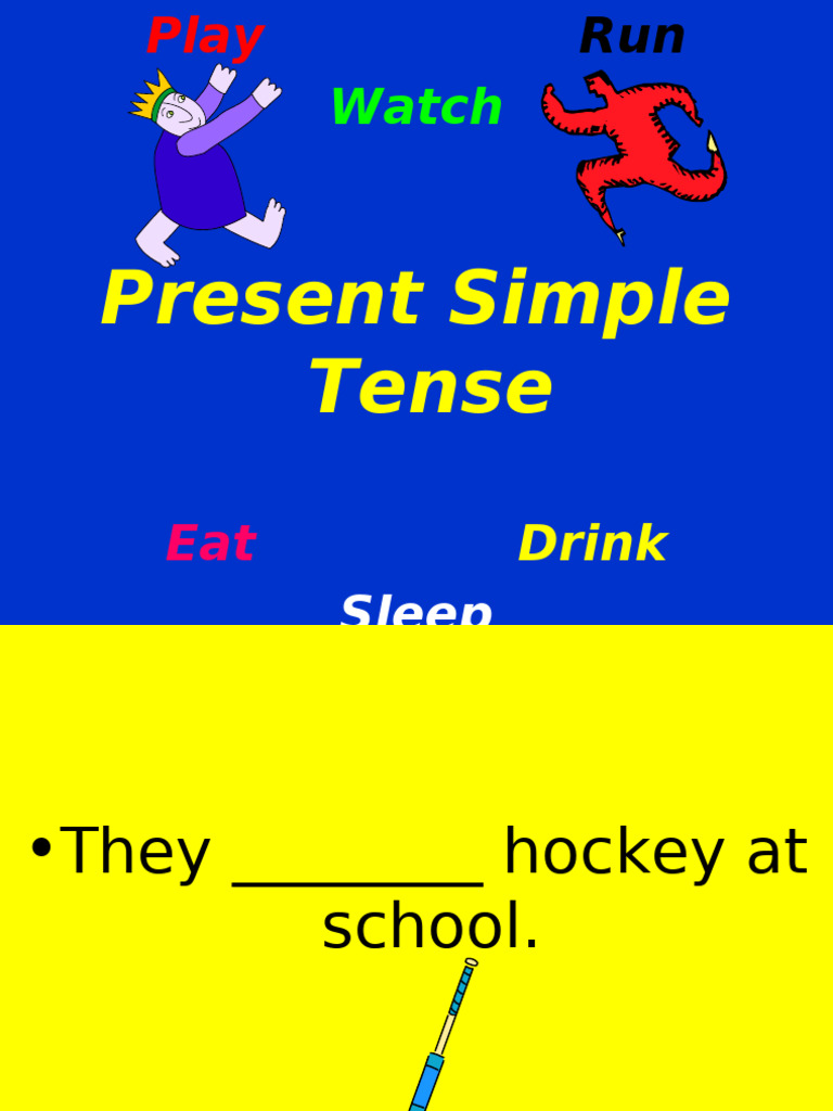 Present Simple PPT Quiz | PDF