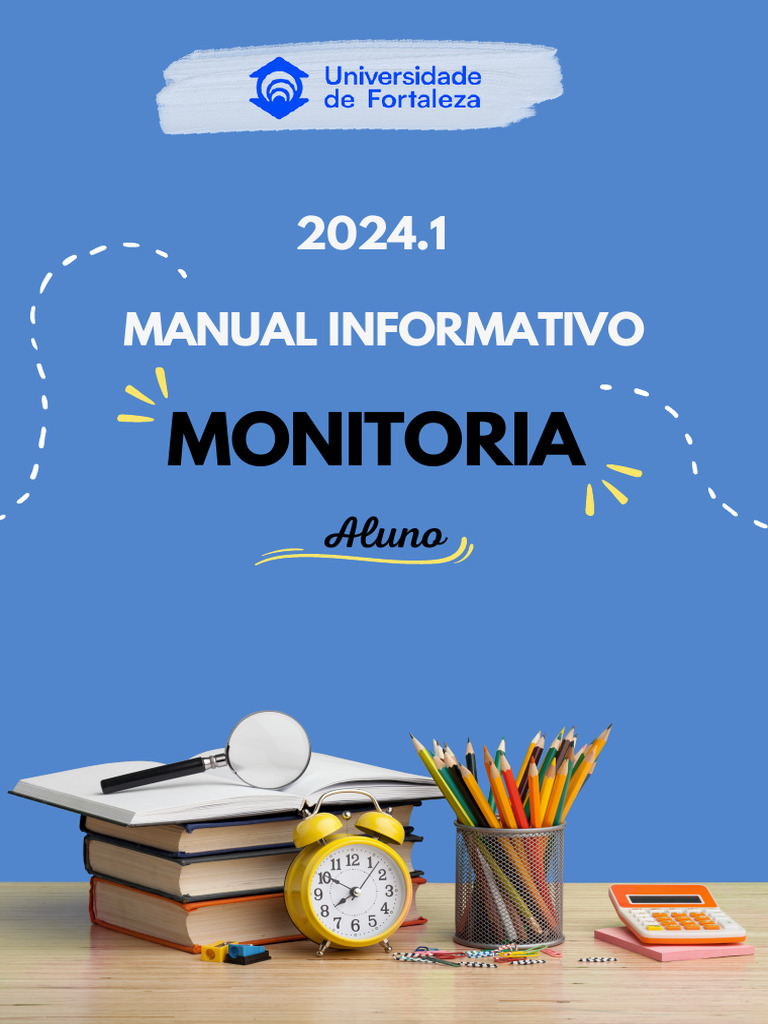 24.1 Manual de Monitoria - Aluno | PDF
