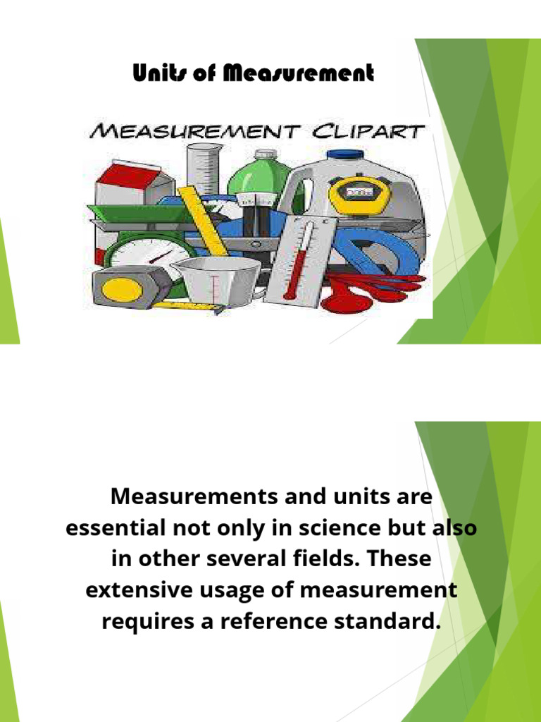 Units of Measurements | PDF