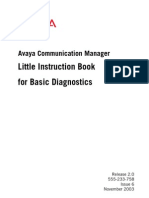 Avaya CM Little Instruction Book For Basic Diagnostics