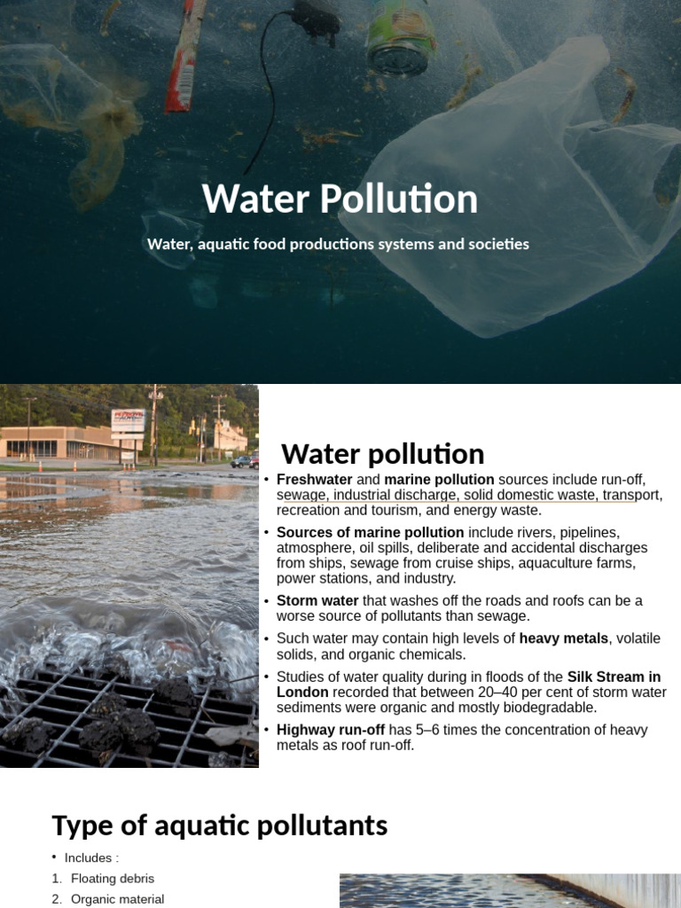 4.4 Water Pollution | PDF