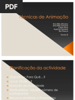 Técnicas de animação