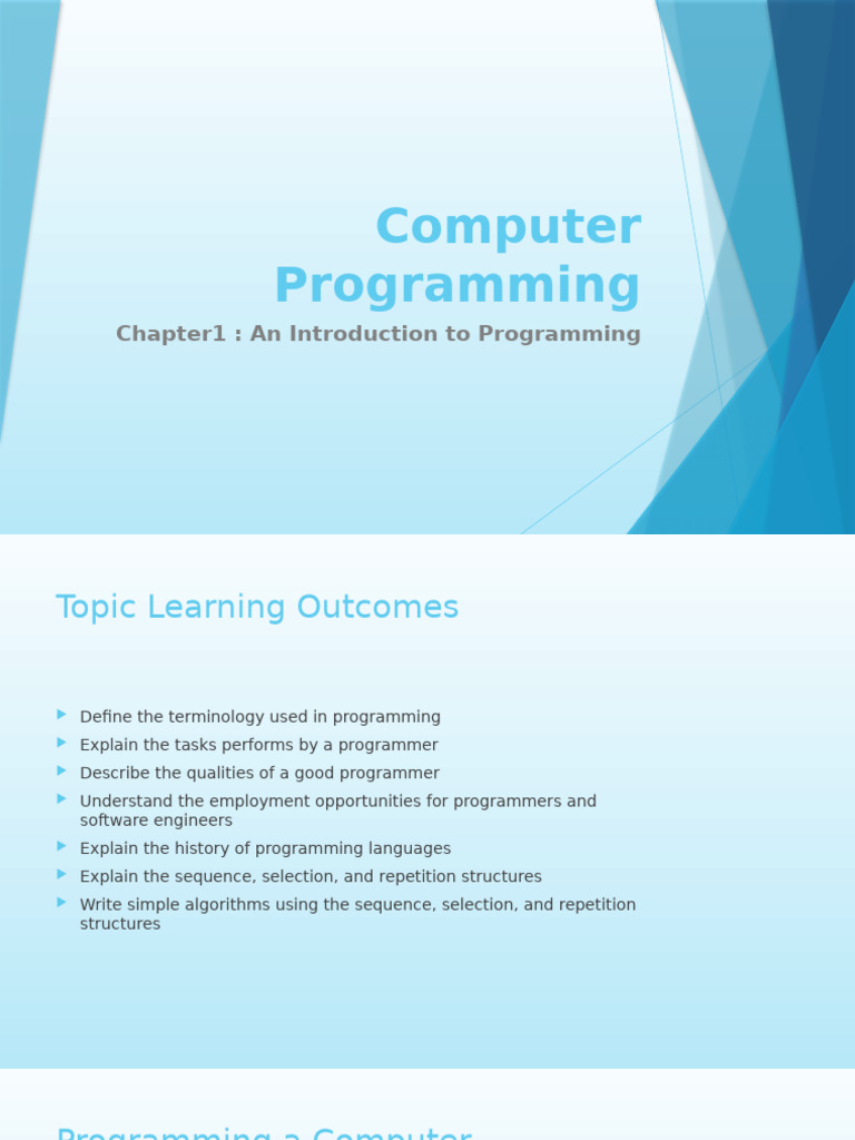 CC 102 BAsic Computer Programming | PDF