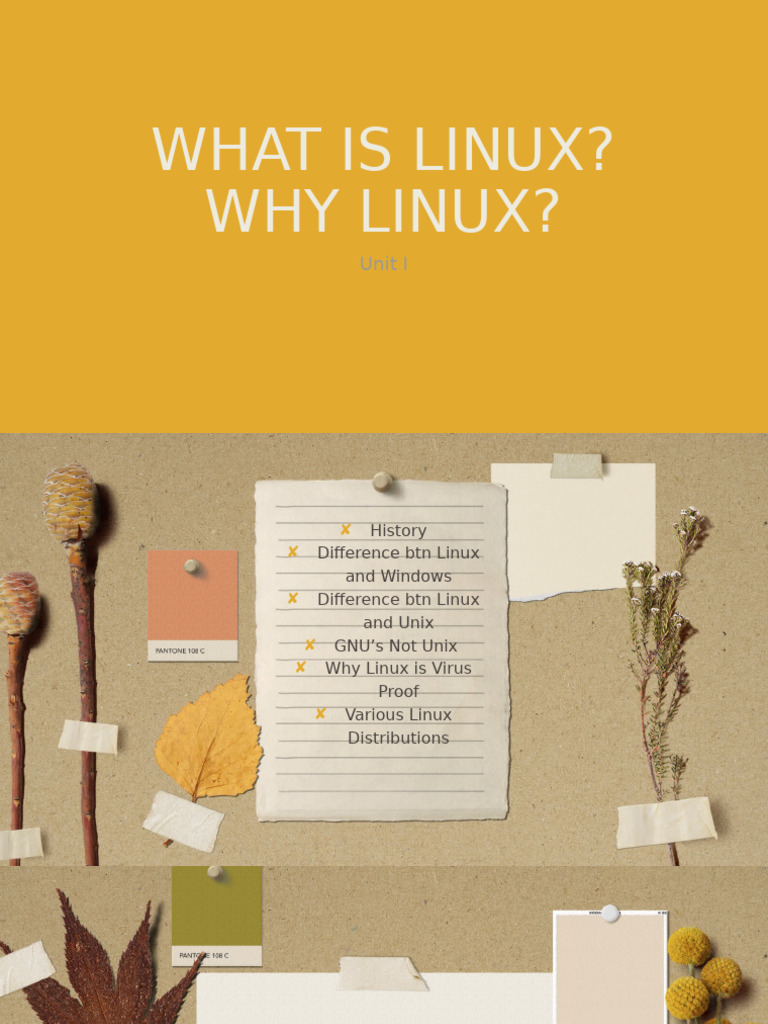 Part 1 - Intro What Is Linux | PDF