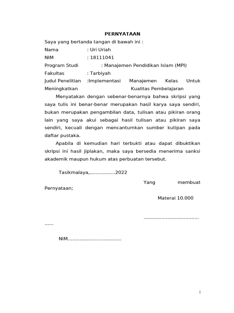 Daftar Isi | PDF