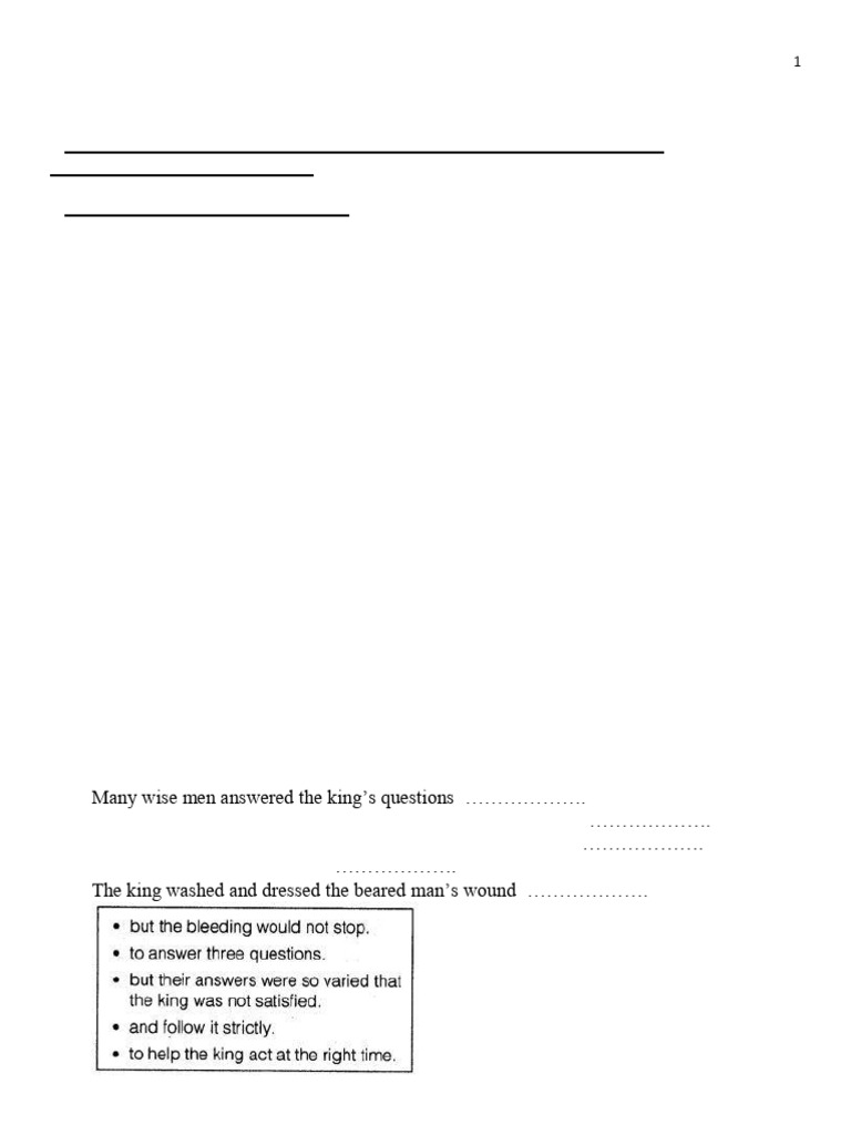 Three questions pdf