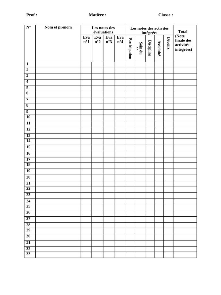 Cahier de Notes S2 | PDF