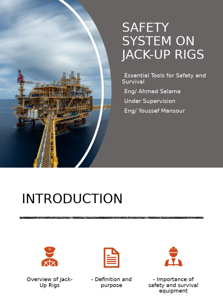 Safety Systems in Jack Up Rigs Eng Ahmed SALAMA | PDF