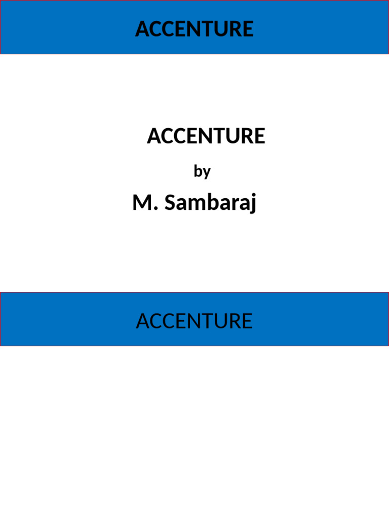Accenture (Aptitude) - 1 | PDF