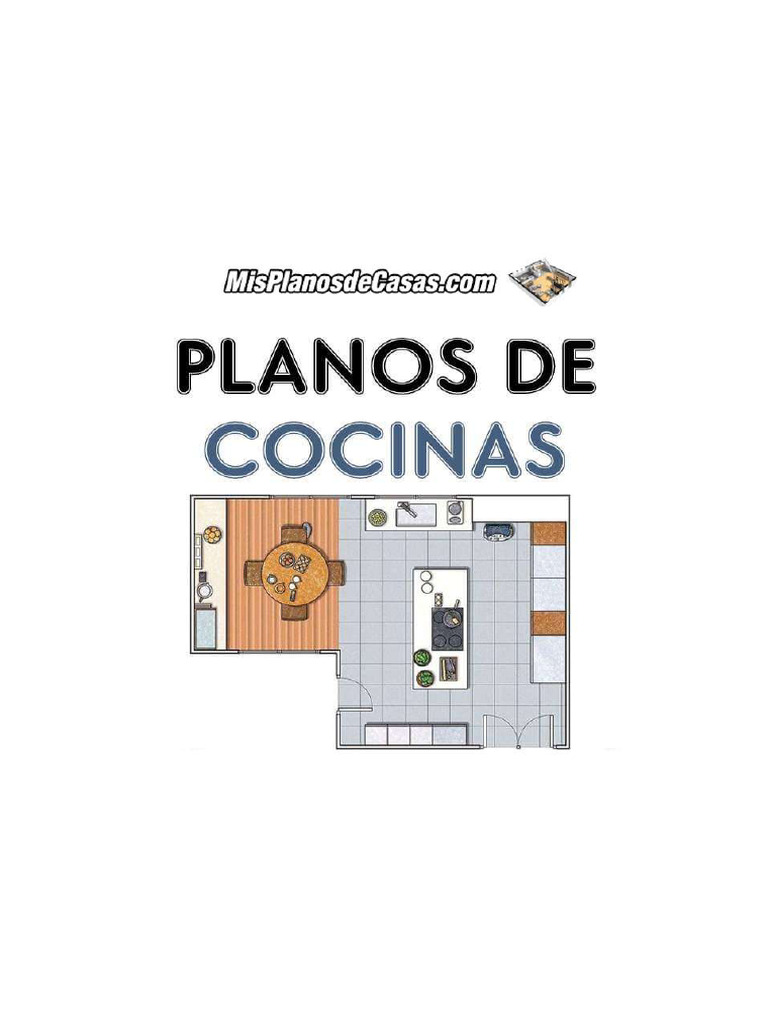 Diseño de Cocina - Con Medida | PDF