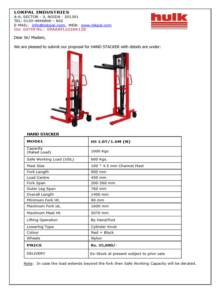 Stacker - Quotation-1 - 240907 - 171255 | PDF