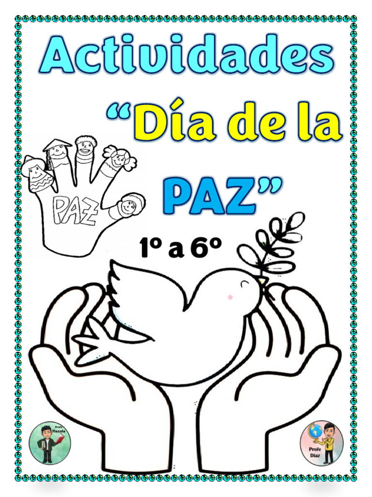 Actividades Día de La Paz - Profe Tlazola | PDF