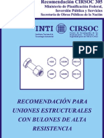 Uniones Roscadas - Equivalencias - Reglamentos305