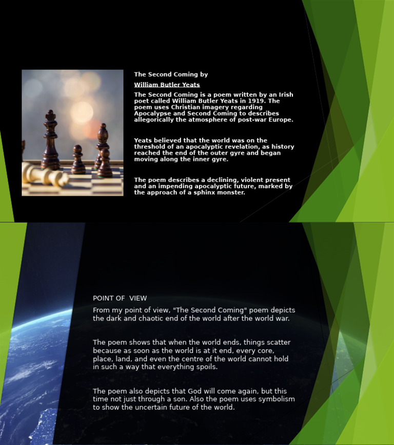 The Second Coming | PDF