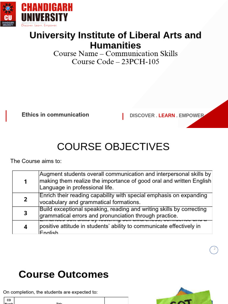 Understanding Ethical Communication | PDF | Communication | Career & Growth