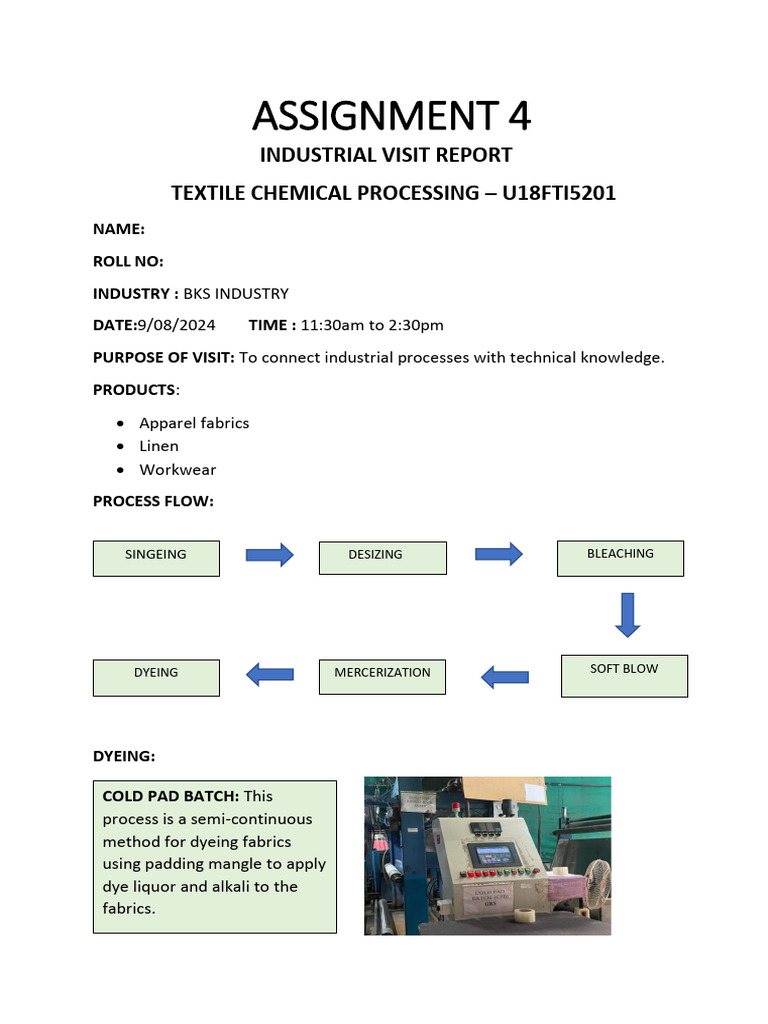 IV Report 22BFT044 | PDF