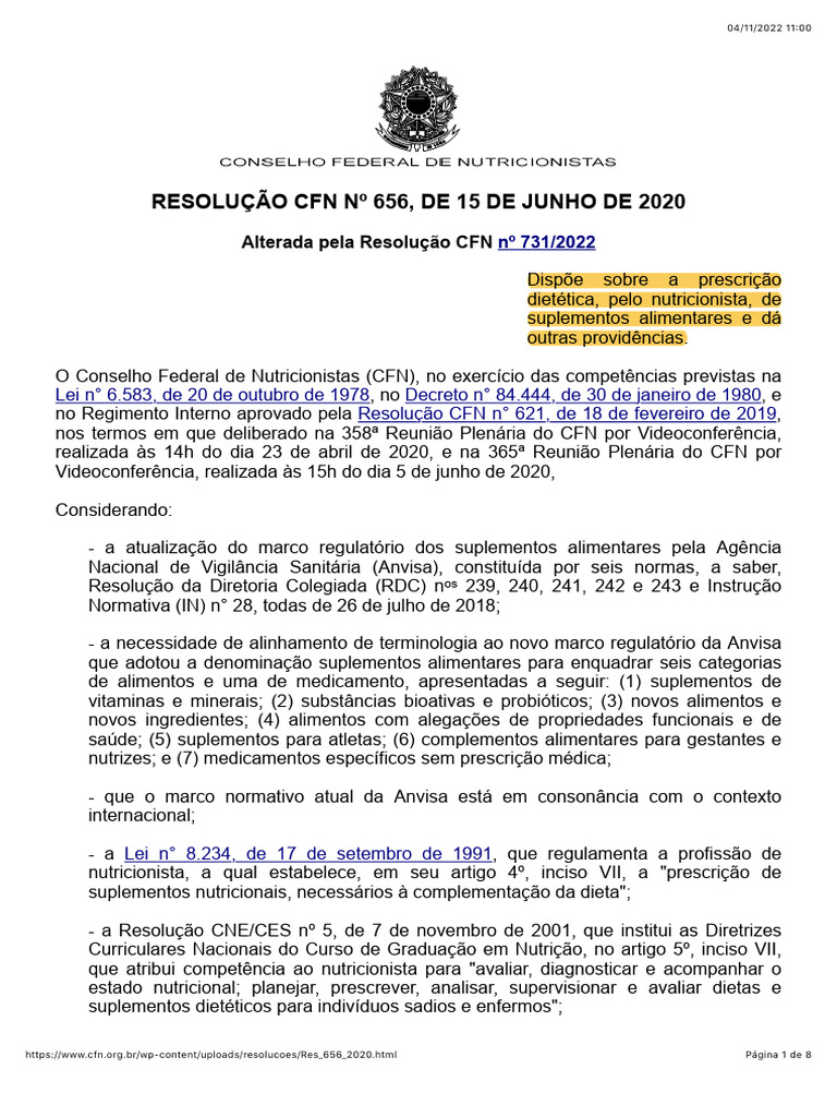 CFN n656 2020 | PDF