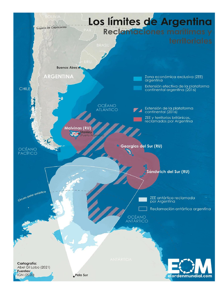 El Conflicto Sobre Las Islas Malvinas y El Atlántico Sur | PDF