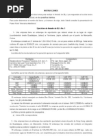 Ejemplo Cartas de Credito  Carta de crédito  Dinero