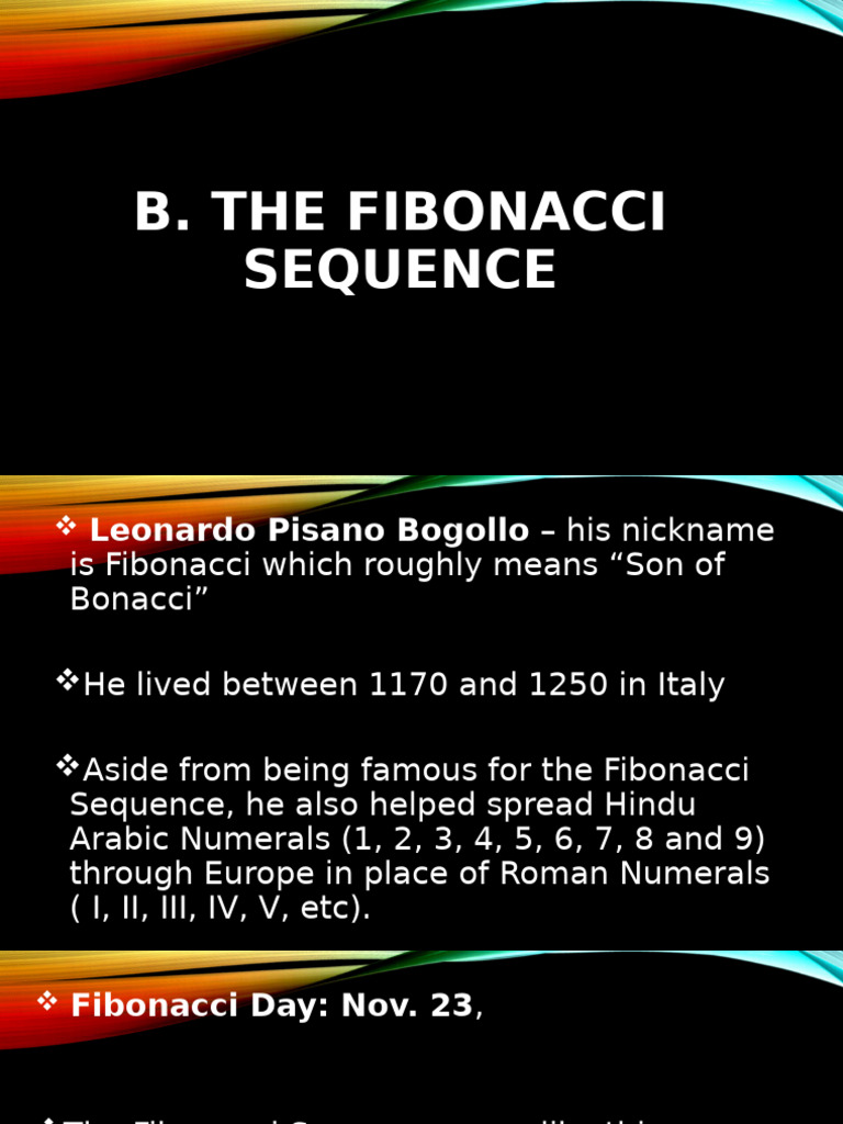 Fibonacci Sequence | PDF | Teaching Methods & Materials