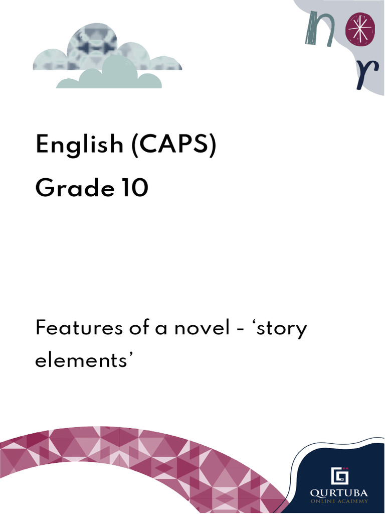 Features of A Novel | PDF