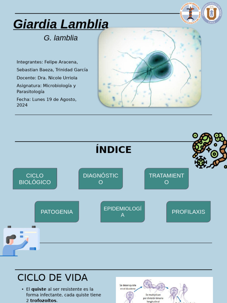 Giardia Lamblia | PDF