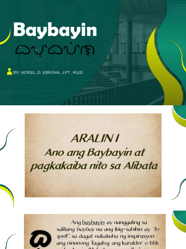 Understanding Baybayin Script | PDF | Religion & Spirituality